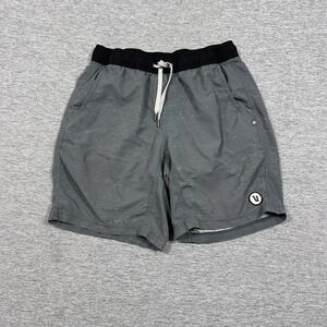 Vuori Shorts Mens Small Gray Kore Lined Stretch Active Athletic Gym Fitness